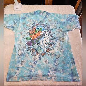 Vintage 1994 Grateful Dead Snowboarding Graphic Shirt-Size XL